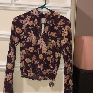 Long sleeve blouse